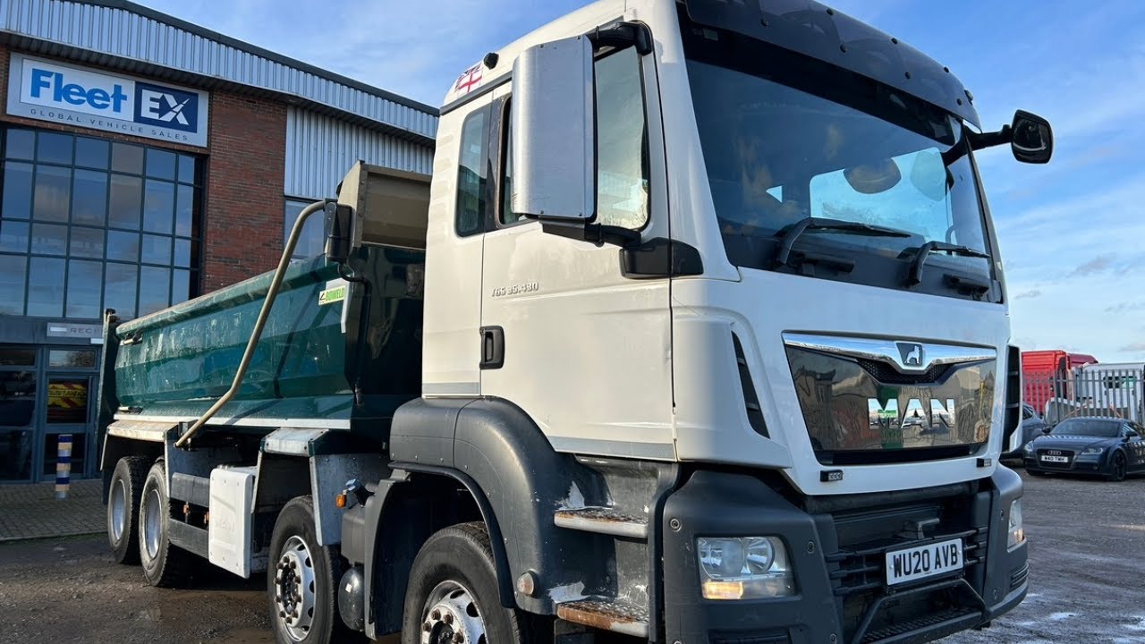 MAN TGS 35.430 *EURO 6* 8X4 STEEL TIPPER 2020 - WU20 AVB