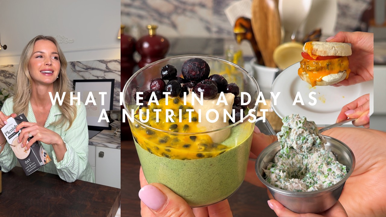 What I eat in a day as a nutritionist daily VLOG
