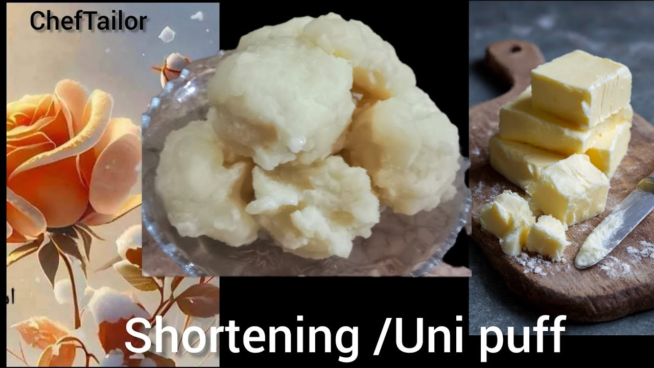 Shortening and uni puff recipe by ChefTailor || How to make Shortening and uni puff ||