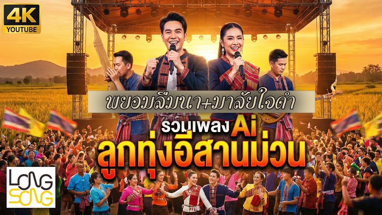 รวมเพลง Ai ลูกทุ่งอีสานม่วน 3
