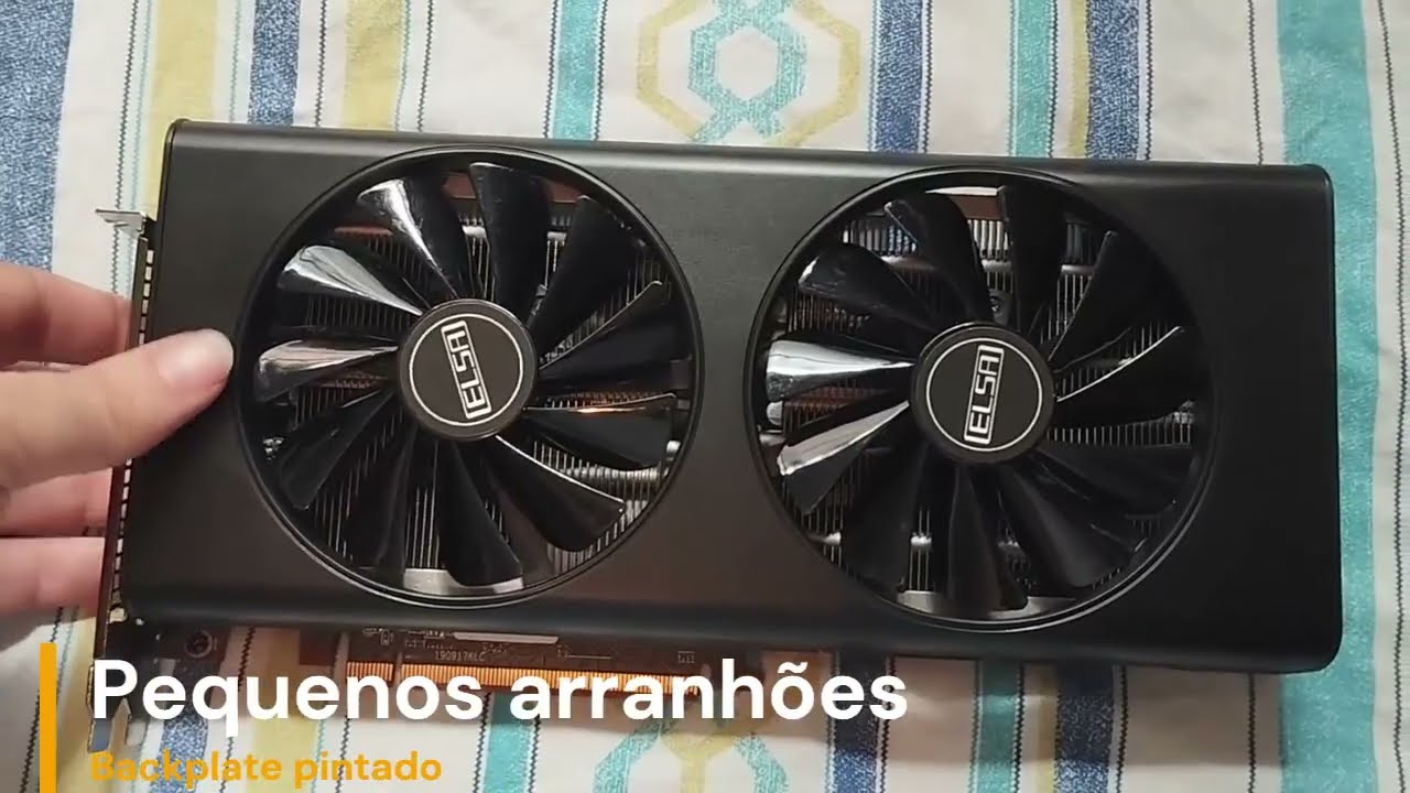 RX 5700 ELSA do Aliexpress Unboxing