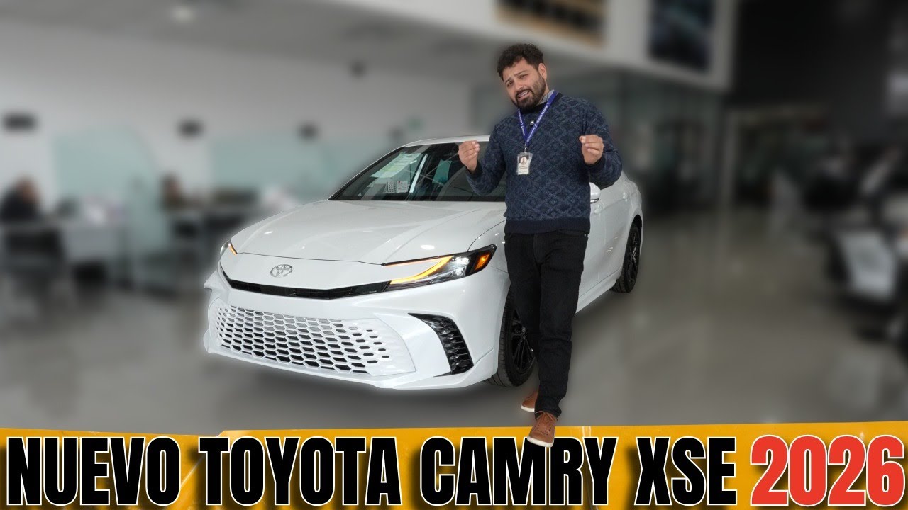 NUEVO TOYOTA CAMRY 2026 | CONFIANZA, SEGURIDAD Y DURABILIDAD EN UN AUTO HIBRIDO