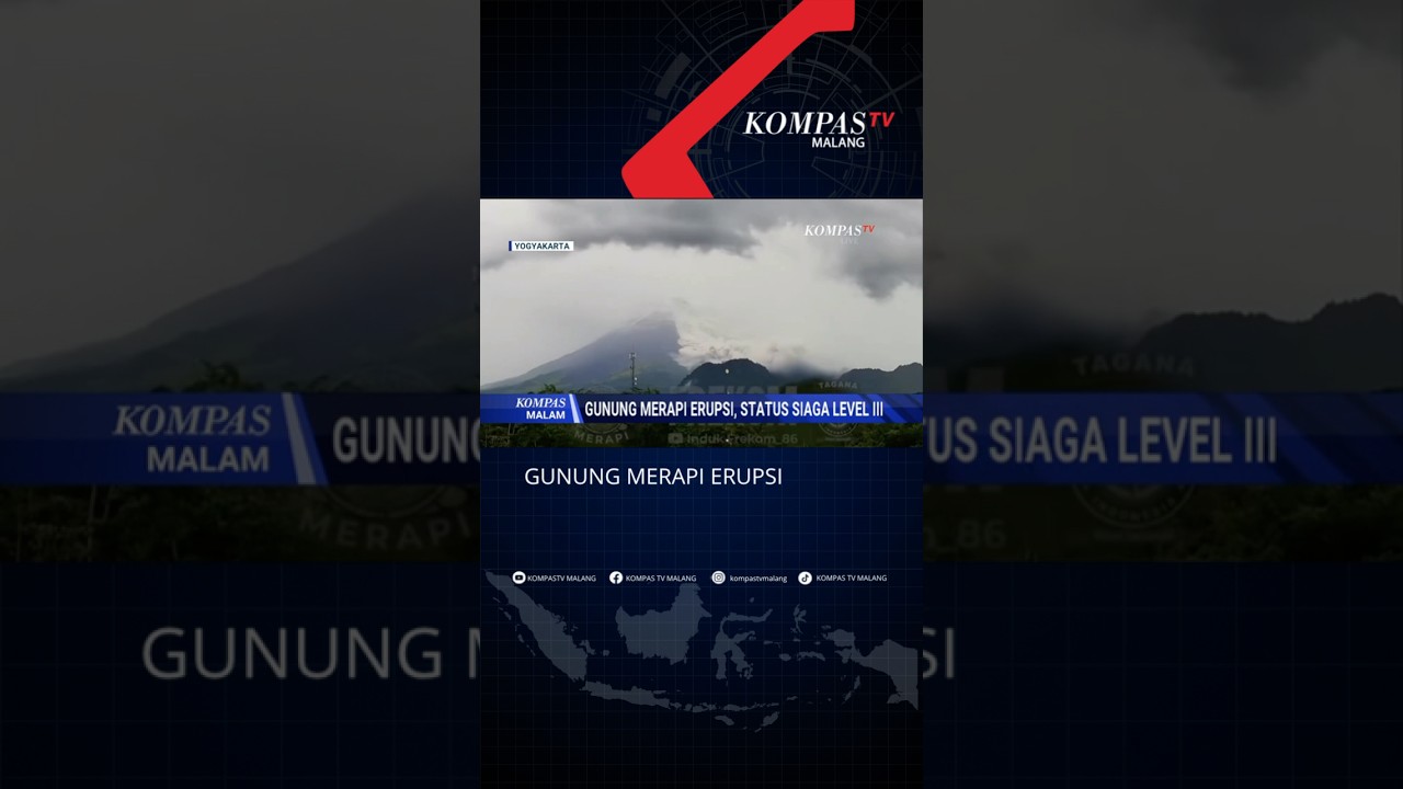 Gunung Merapi Erupsi, Status Siaga Level Tiga
