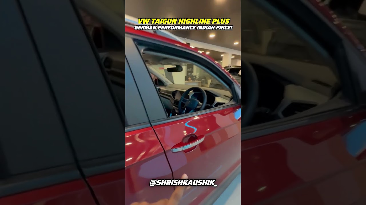 VW TAIGUN HIGHLINE PLUS! Quick Walkaround✅ #shrishkaushik #vwtaigun
