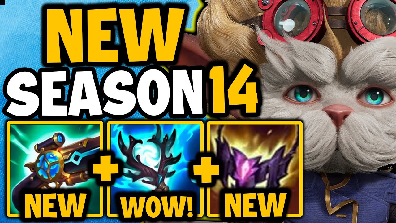 NEW SEASON 14 ITEMS GIVE HEIMERDINGER NUCLEAR DAMAGE... (ABSOLUTELY RIDICULOUS!!)