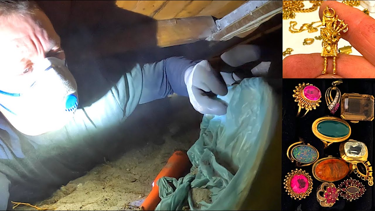 ОХОТНИКИ ЗА СОКРОВИЩАМИ нашли сундуки с сокровищами, полные антикварного немецкого золота, зарыты...