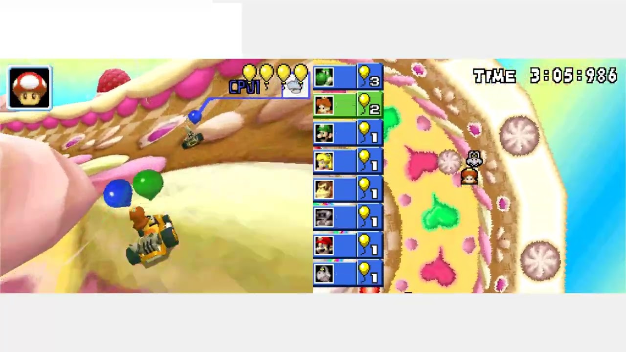 Single Balloon Challenge Tart Top Mario Kart Ds