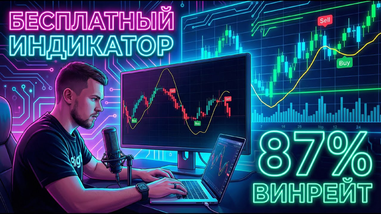 🟢 Бесплатный индикатор TradingView для скальпинга | Винрейт 87%, делаю бабки с воздуха