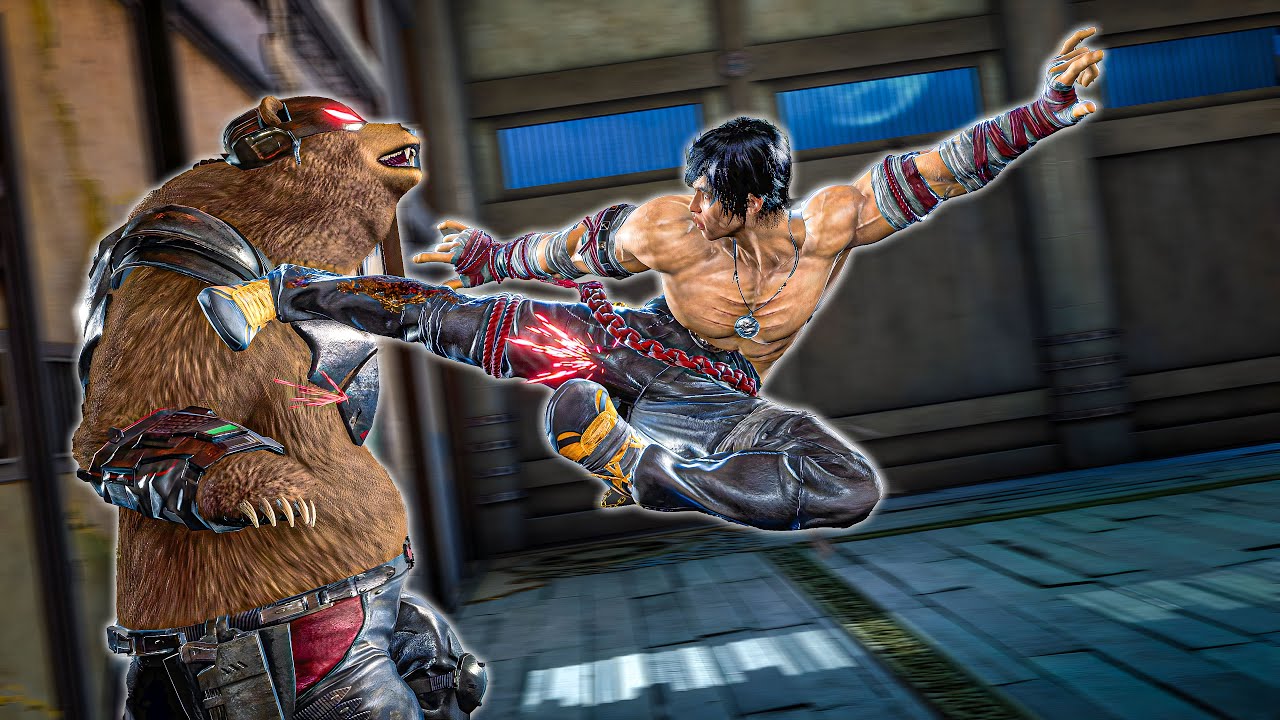 Azhar ( Law ) VS  Kuma Agressive Rank Matches -Tekken 8