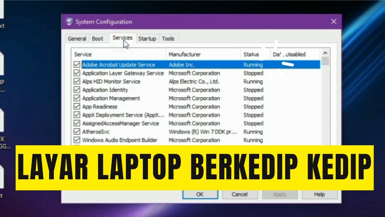 Cara Ampuh Mengatasi Layar Laptop Berkedip Kedip