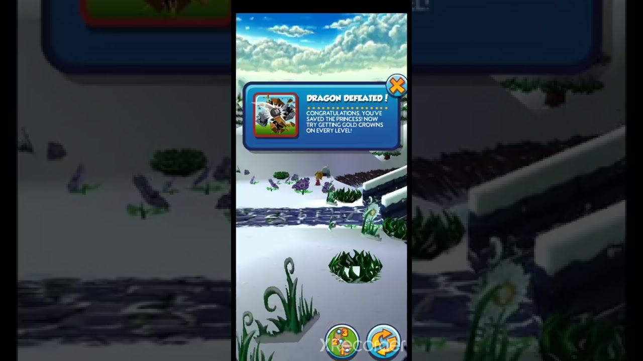 Catapult king | Last level and end credits