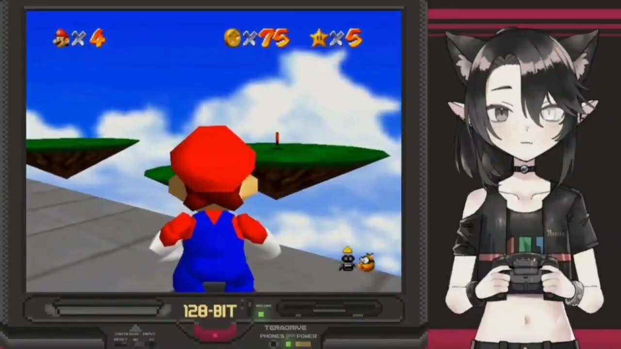 80s Sega Kid Plays Mario 64 for the First Time on the Sega Dreamcast [Episode 1]