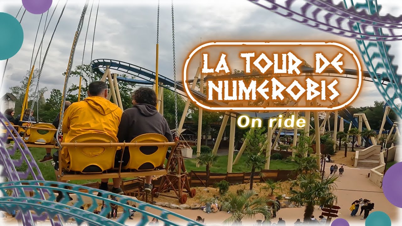 La Tour de Numérobis [On-ride] – Parc Astérix – 2024