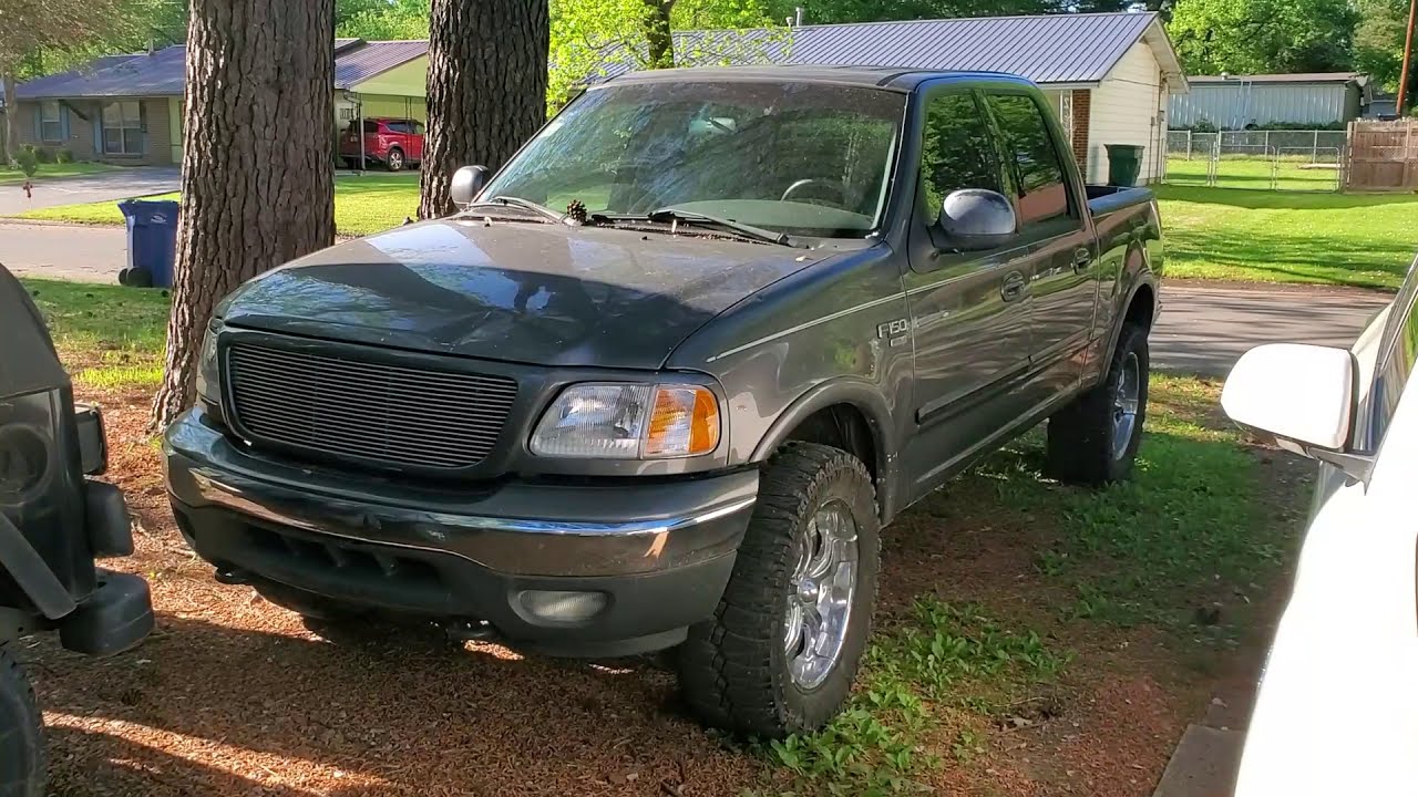 Ford F150 Supercrew Lariat FX4 4x4 2002 года, часть 1, обзор проекта, запуск и вождение