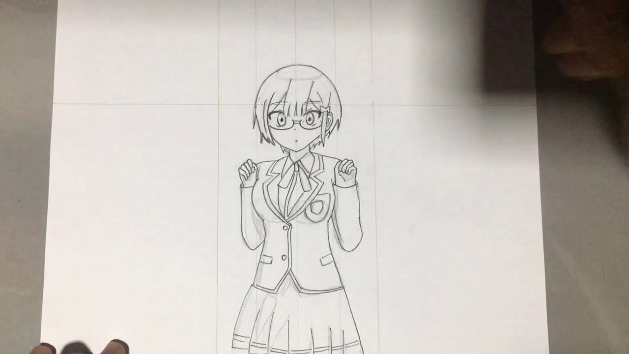 Quick drawing of Rizu Ogata