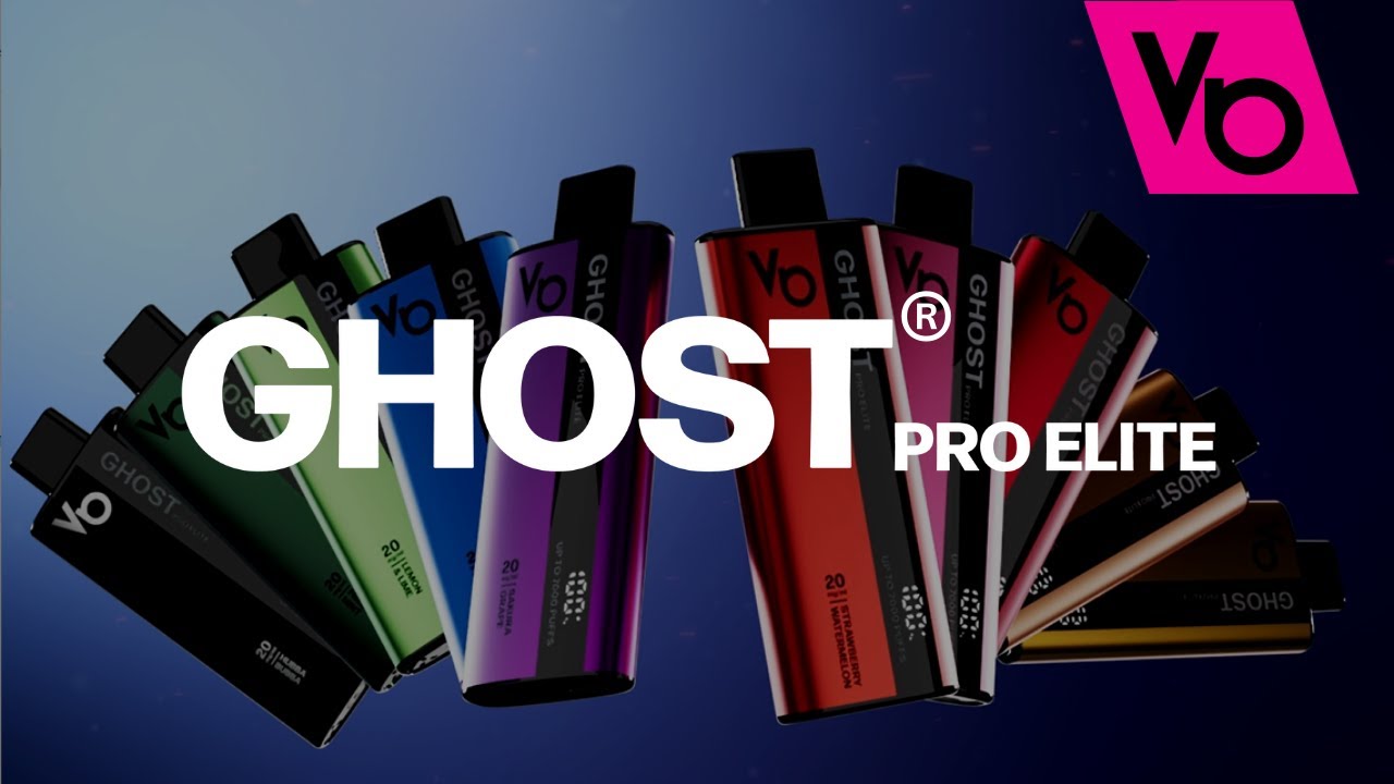 Introducing Ghost&reg; Pro Elite by Vapes Bars&reg; ⏐ Smart LED Screen ⏐ 7000 Puffs