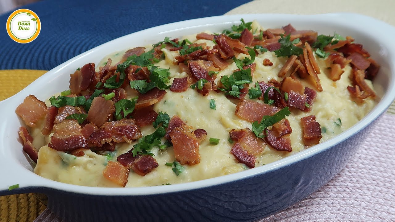 O CASAMENTO PERFEITO, MANDIOCA COM BACON | MANDIOCA CREMOSA | AIPIM CREMOSO | MACAXEIRA CREMOSA #776