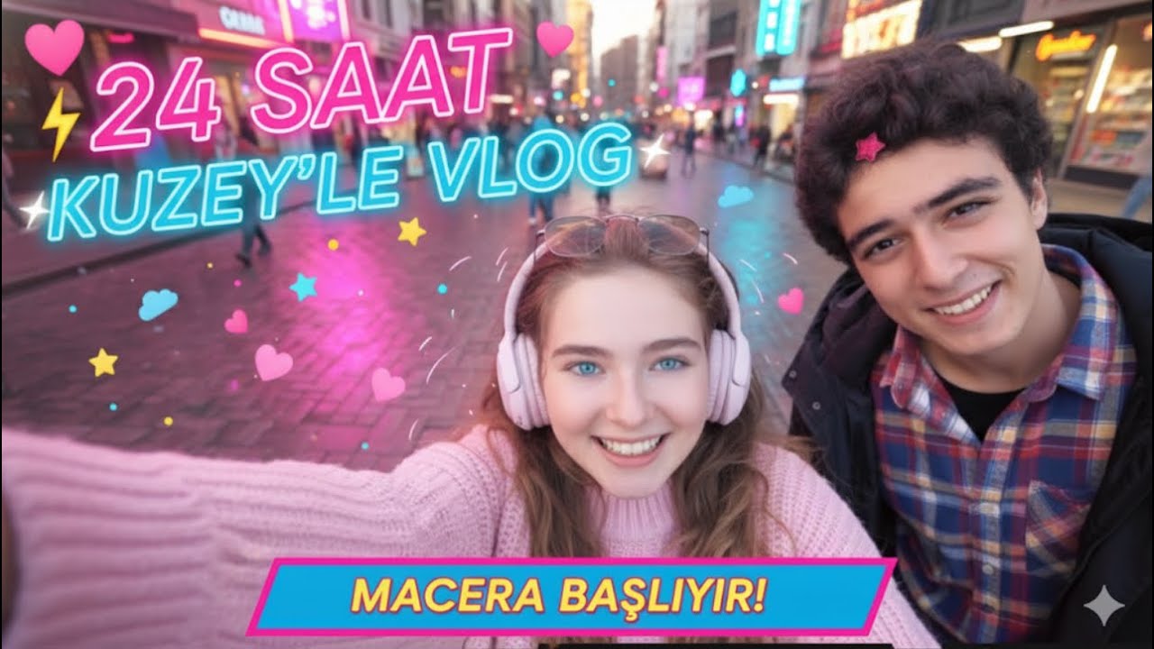 24 SAAT KUZEY’LE VLOG – MACERA BAŞLIYOR! #24saat #vlog #keşfet 