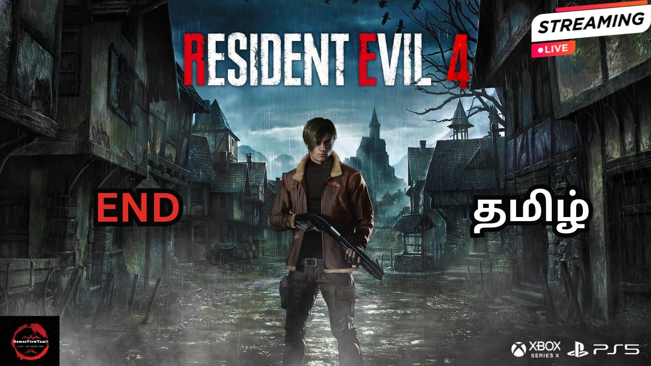 Resident Evil 4 Remake தமிழ் | END | Leon vs Zombies | PS5 Gameplay
