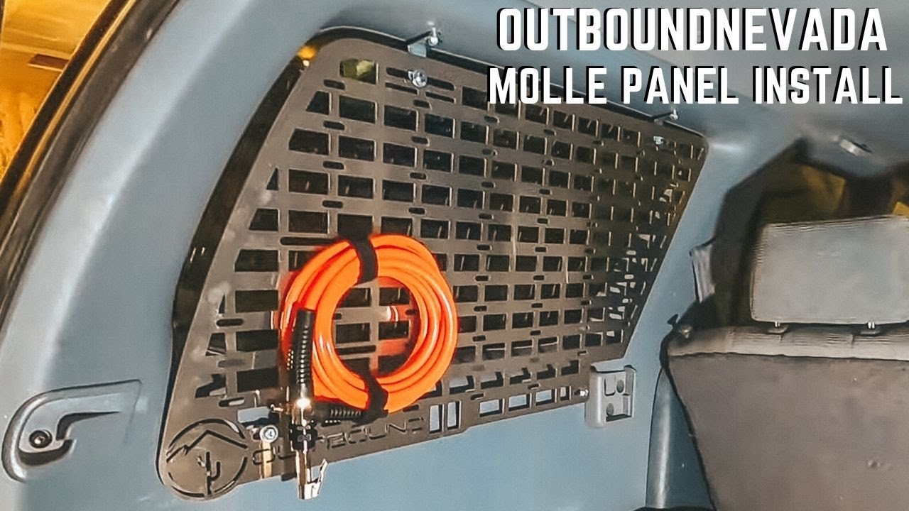 OutboundNevada Molle Panel Install on A 3rd Gen 4Runner