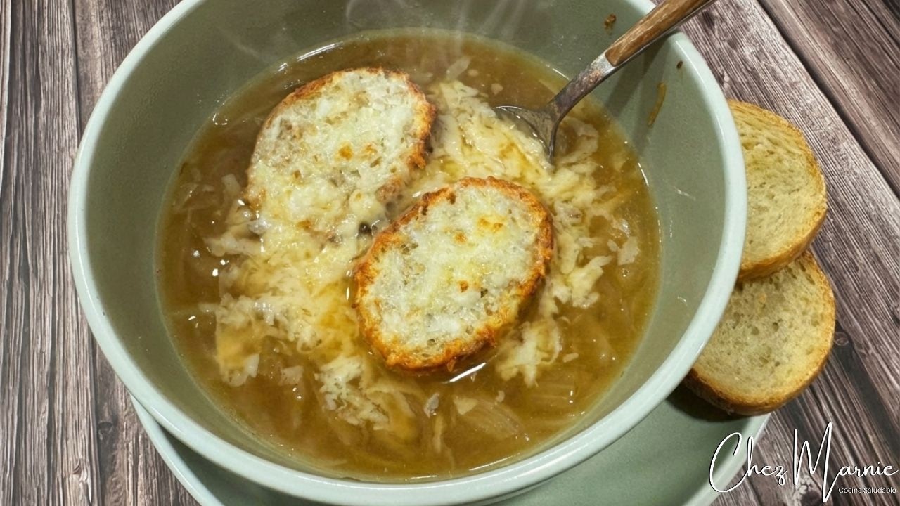 Sopa de Cebolla Francesa 🧅🧀 | Receta Tradicional Fácil y Deliciosa