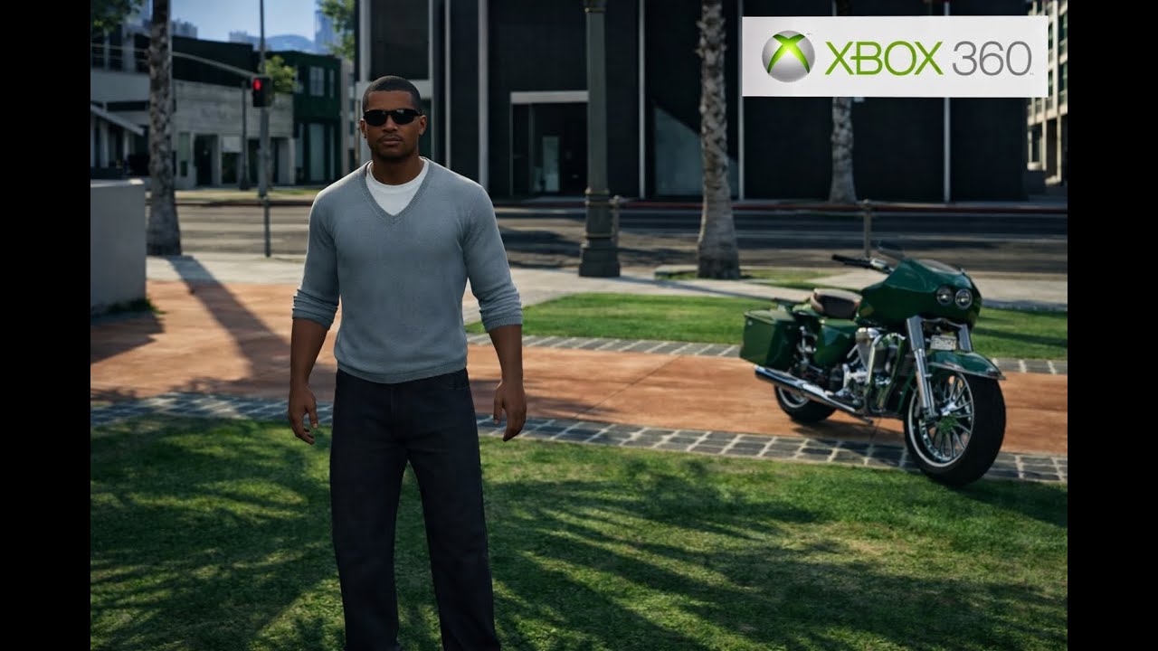 Tunando a moto do Franklin no GTA 5 do XBOX 360!! FICOU MUITO BOM!!
