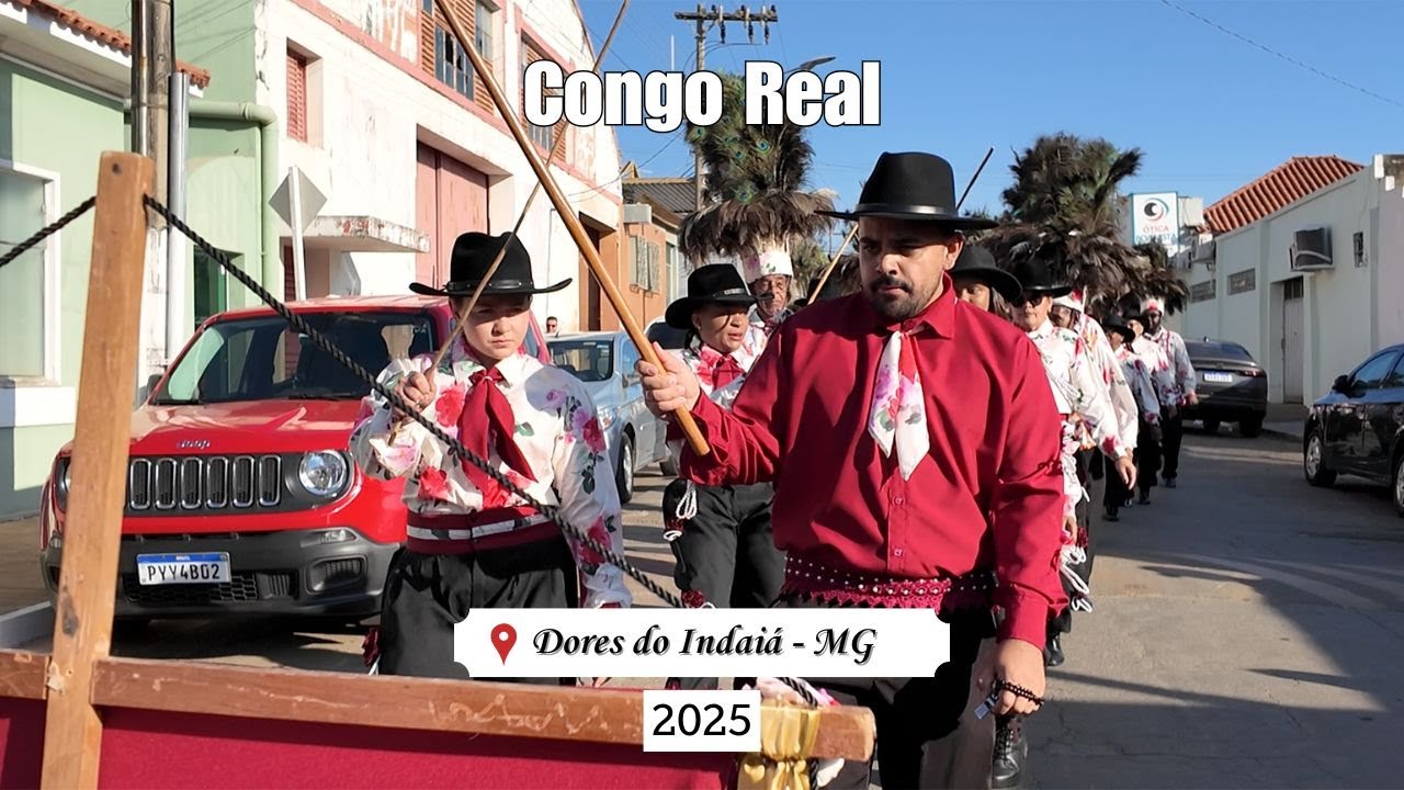 Congo Real dançando | Dores do Indaiá - 2025