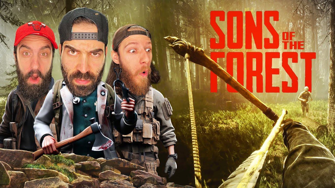 Πέσαμε στο δάσος.. ΞΑΝΑ! #1 | Sons of the Forest