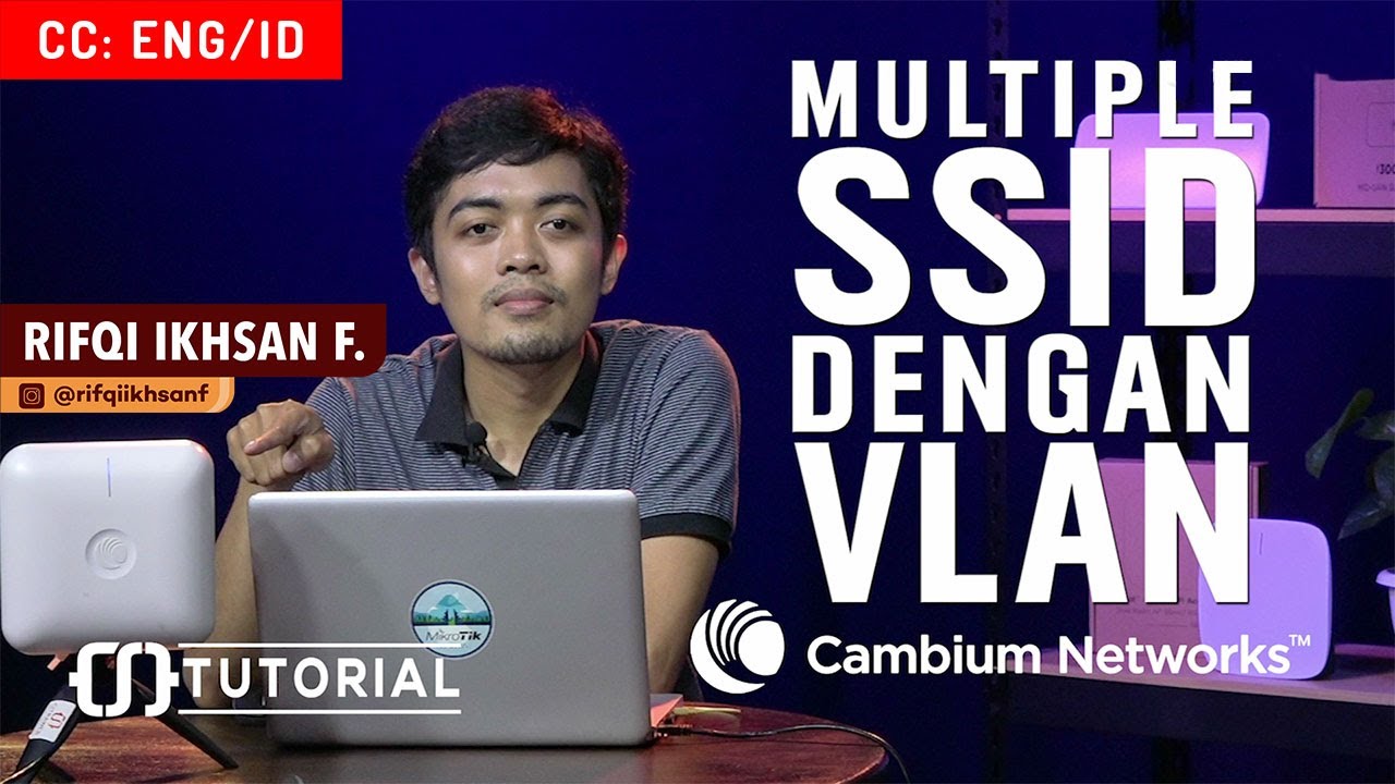 Multiple SSID dengan VLAN pada Cambium Networks - CITRAWEB TUTORIAL [ENG SUB]