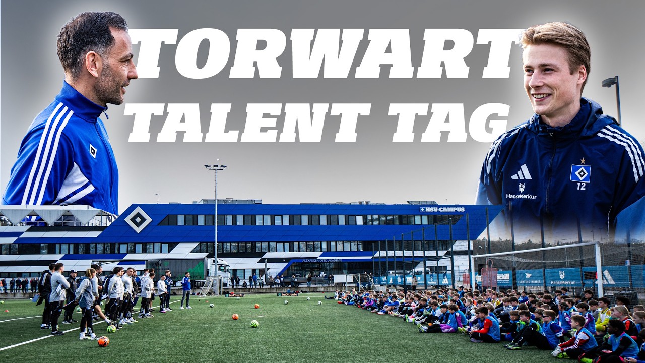 220 TORH&Uuml;TER TRAINIEREN BEIM HSV! | Der Torwart-Talenttag 2026