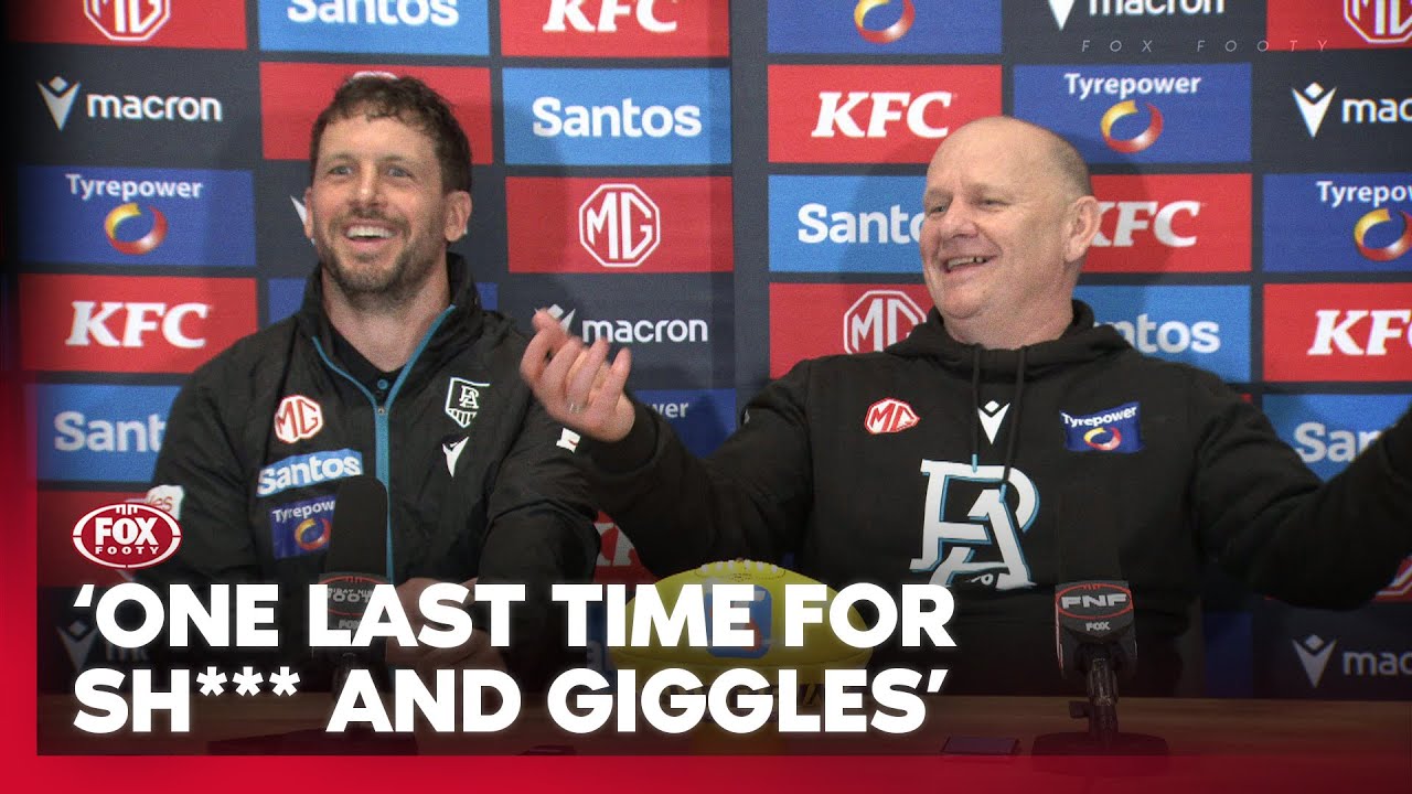 Hinkley delivers ALL-TIME final press conference 🤣 'I didn't think we had any chance!' I Fox Footy