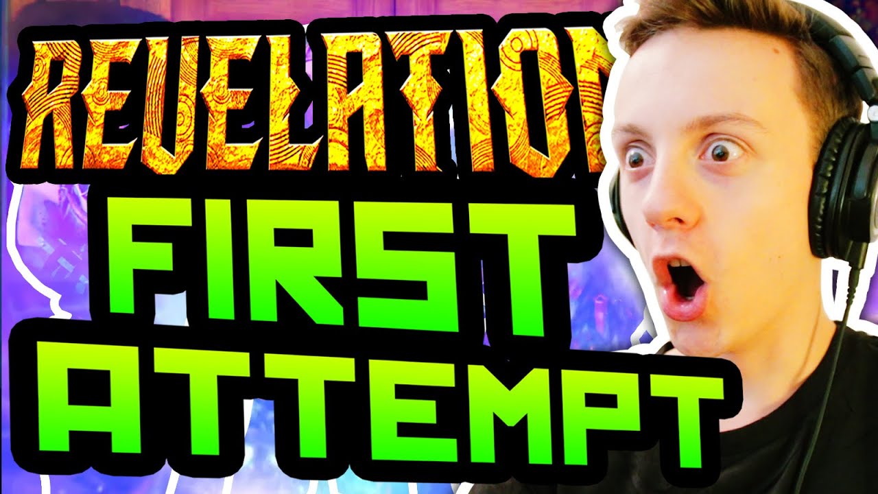 REVELATIONS FIRST ATTEMPT! BEST BOX LUCK EVER: Black Ops 3 Zombies Revelations Reaction Live