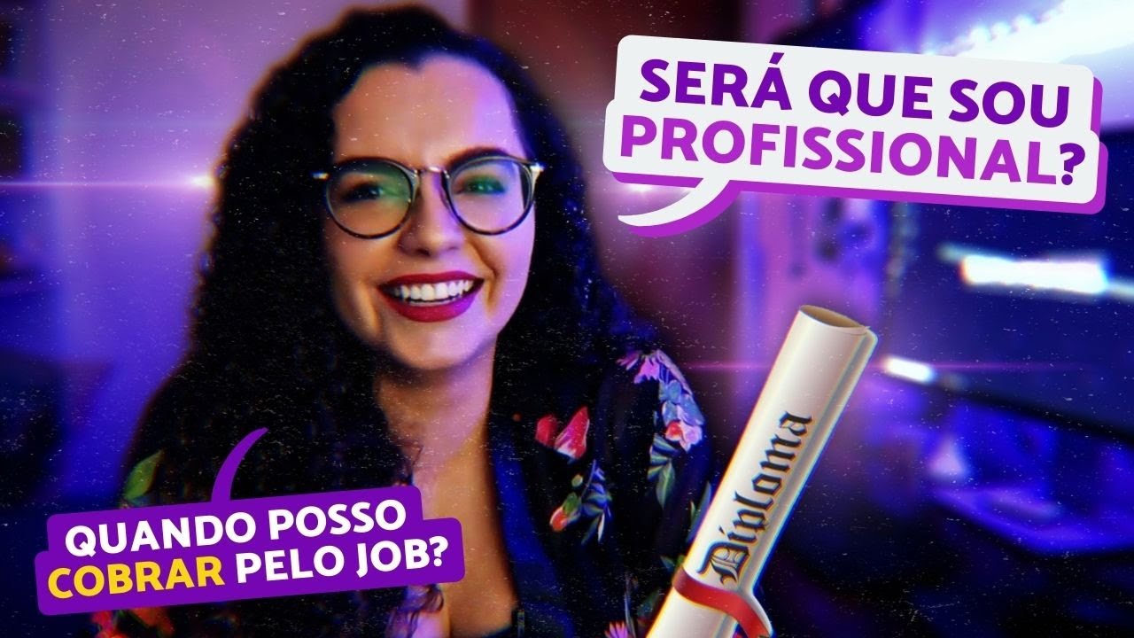 QUANDO posso me considerar PROFISSIONAL e COBRAR pelo job? (+DOWNLOAD de vídeo bruto) | EditaPraMim