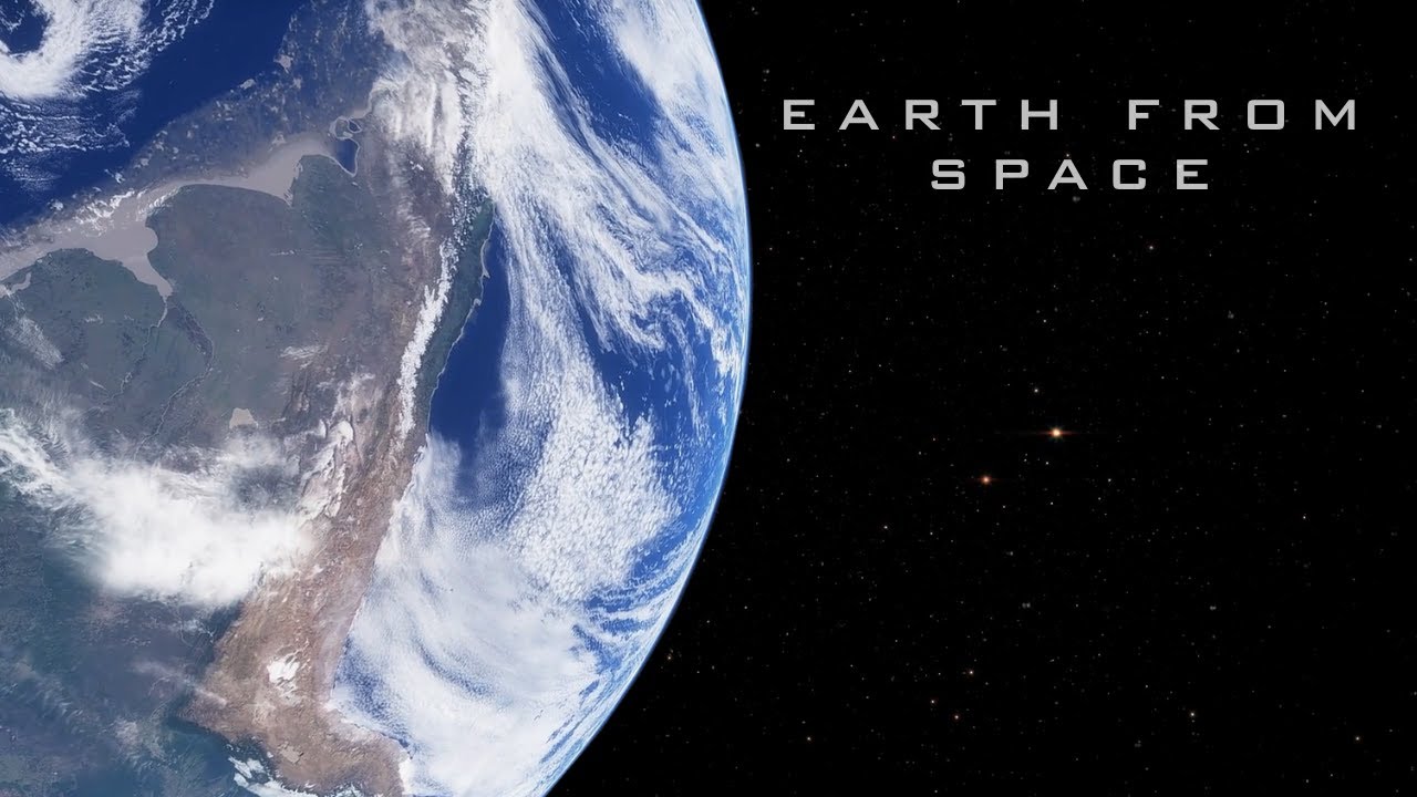 Earth from Space (Daylight) — 8 Hours of Continuous Planetary Rotation | 4K Ultra HD