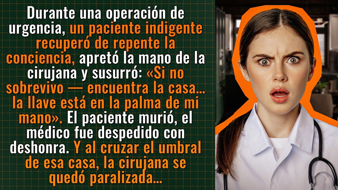 Durante la operación, un indigente susurró al cirujano: «Si no sobrevivo…»