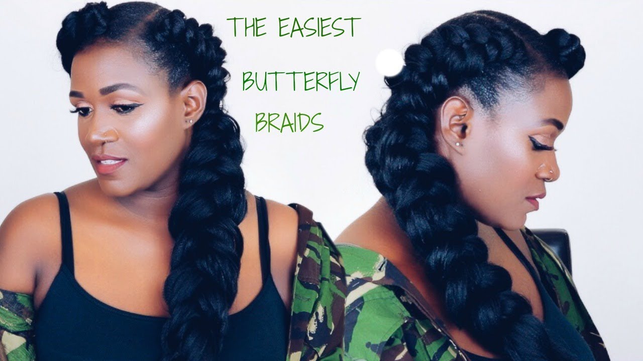 BUTTERFLY MERMAID BRAIDS FOR $1.99  IN 10 MINUTES