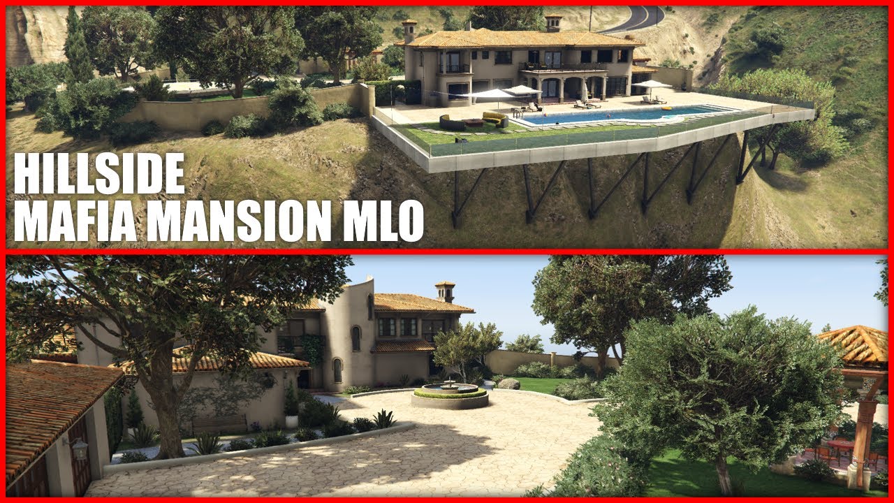 Hillside Mafia Mansion | FIVEM MLO