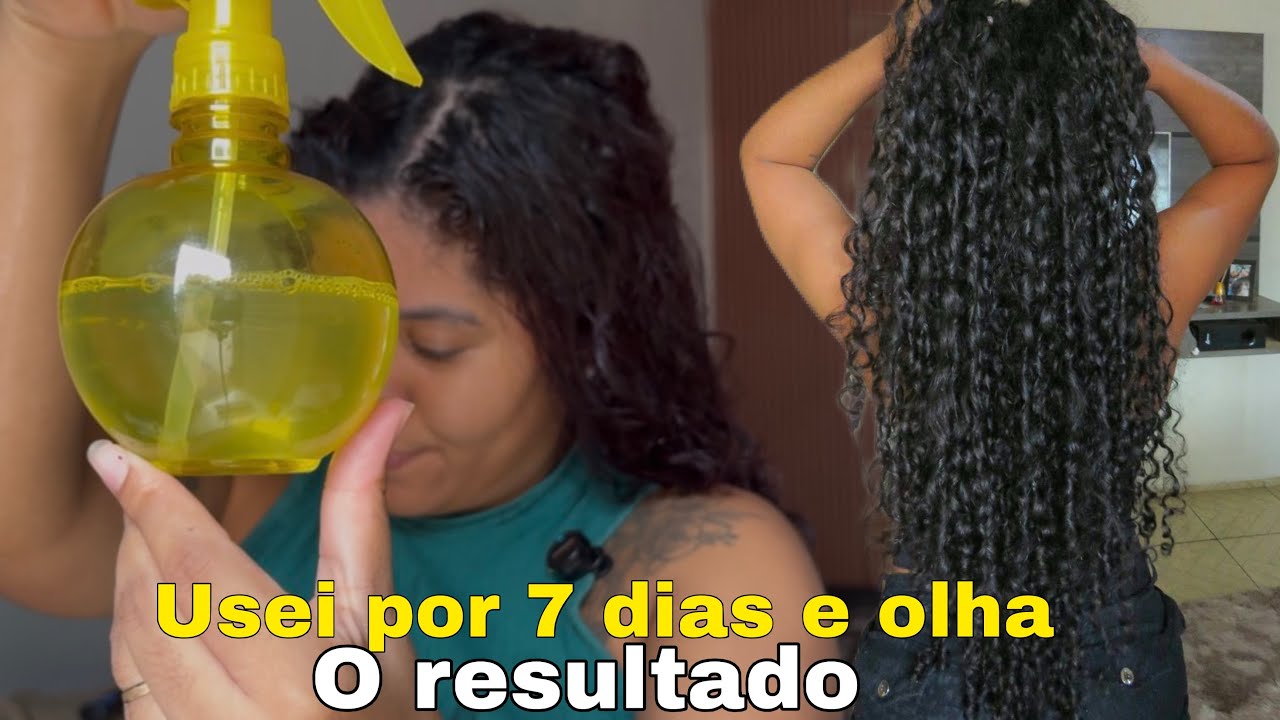 CABELO CRESCE MUITO RÁPIDO COM APENAS 2 INGREDIENTES 