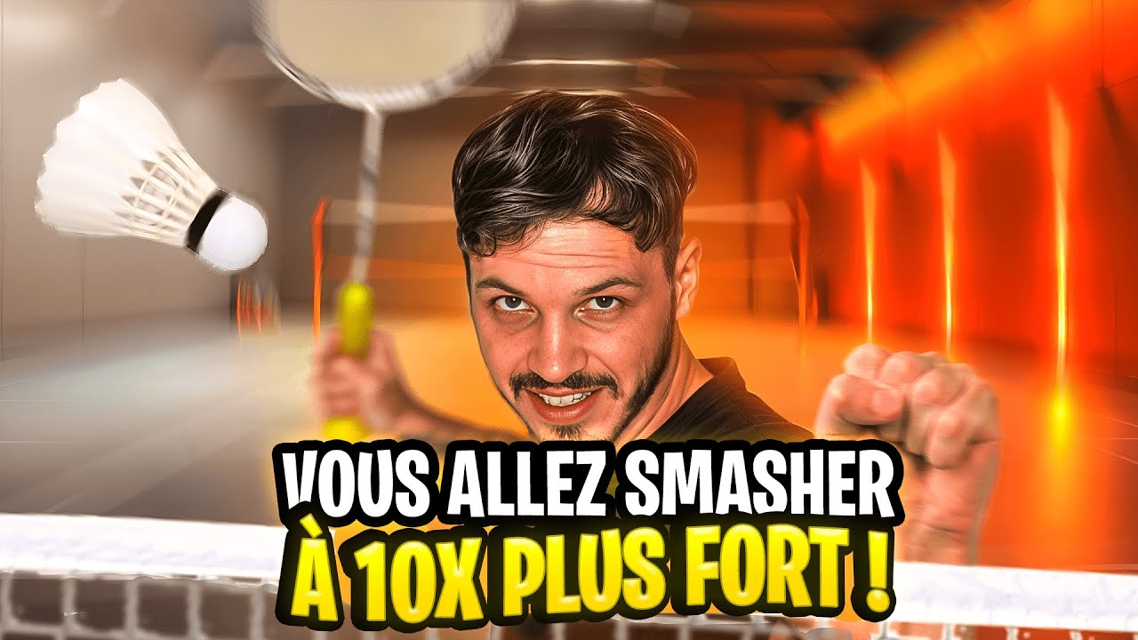 Comment faire un smash au badminton