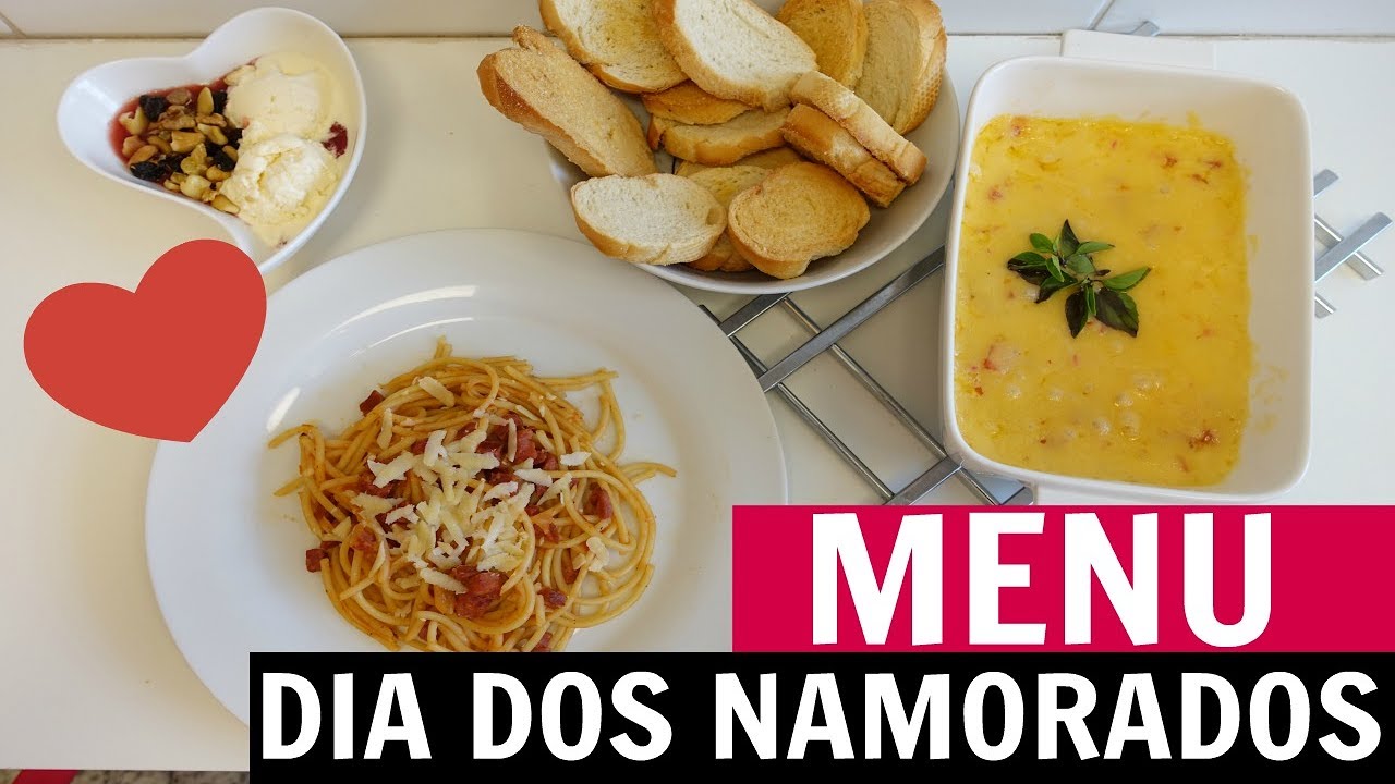 JANTAR COMPLETO DIA DOS NAMORADOS - FÁCIL E DELICIOSO