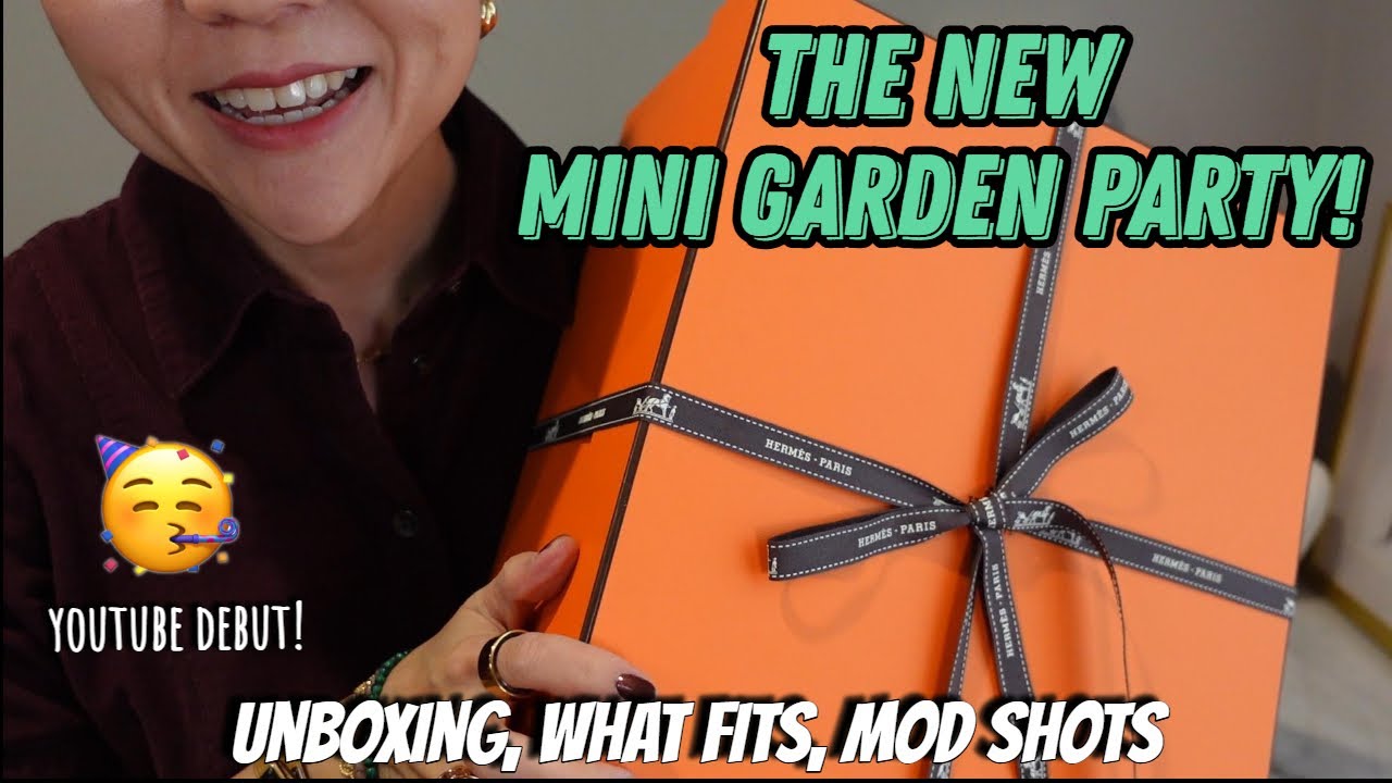 New Hermès Mini Garden Party Unboxing! First Impressions, What Fits, Mod Shots | Neo Garden 23 Bag