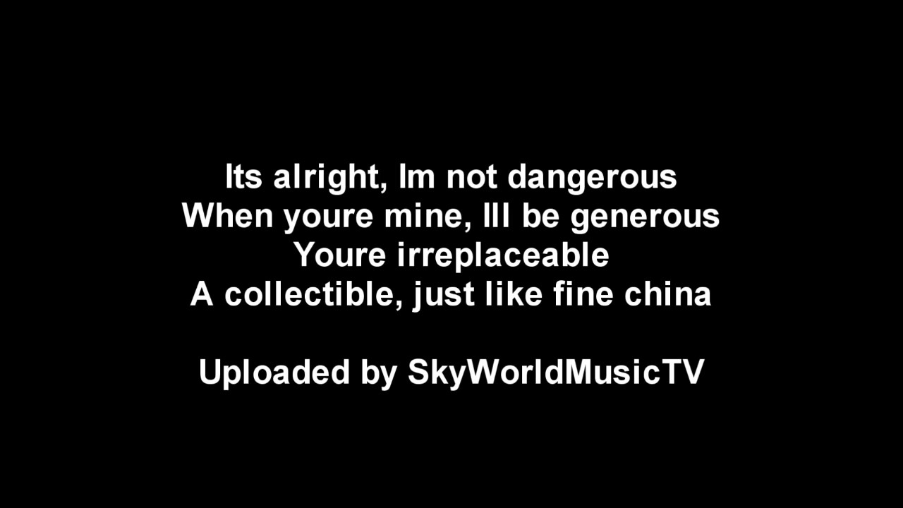 Chris Brown - Fine China (Lyrics)