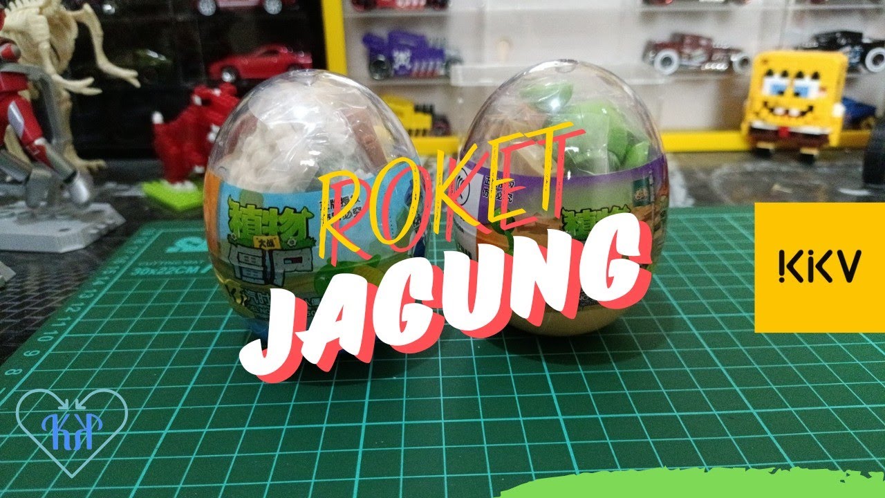 Mystery egg toys | KKV Indonesia | Plant vs Zombie | Corn 🌽 | RAKIT AND REVIEW