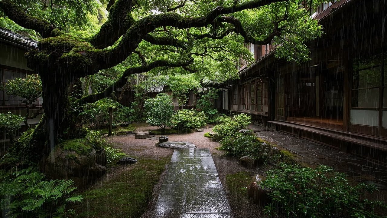 Peaceful Rain Sounds to Drift into Deep Sleep Naturally