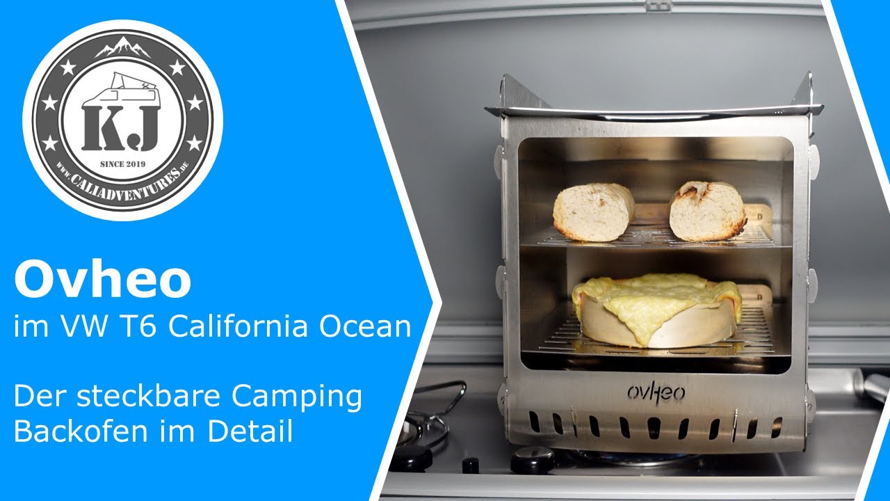 Ovheo im VW T6 California Ocean - Der steckbare Camping Backofen im Detail
