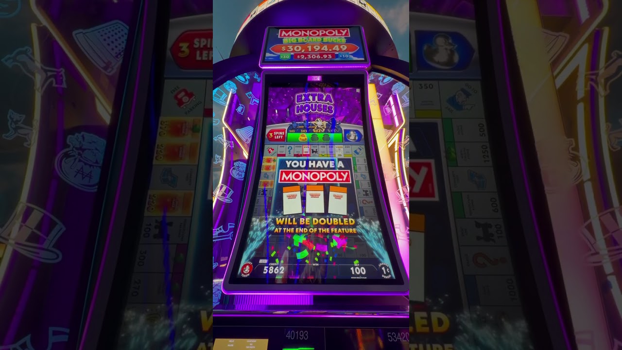 Бонус за дополнительный дом в Monopoly Big Board Bucks ПРОСТО БЕЗУМНЫЙ! #слоты #казино #выигрыш