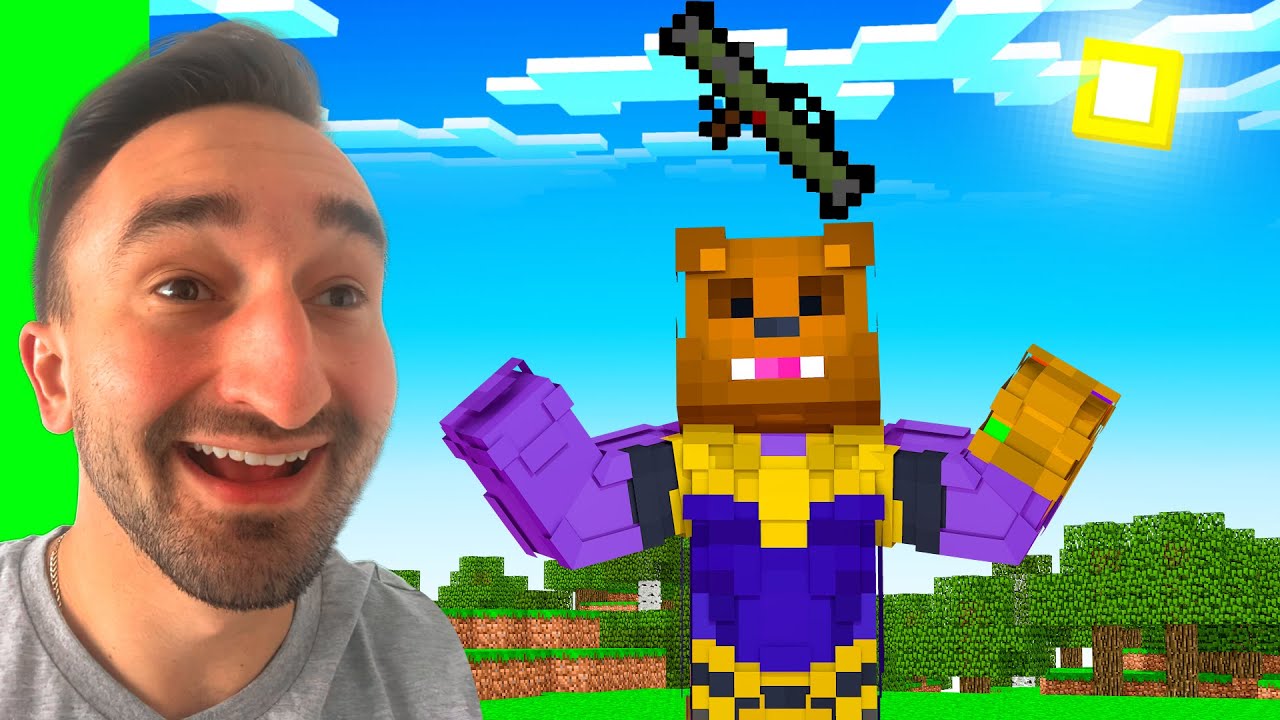 Crafting The ADMIN Rocket Launcher To STOP THANOS In Insane Craft W/ SSundee