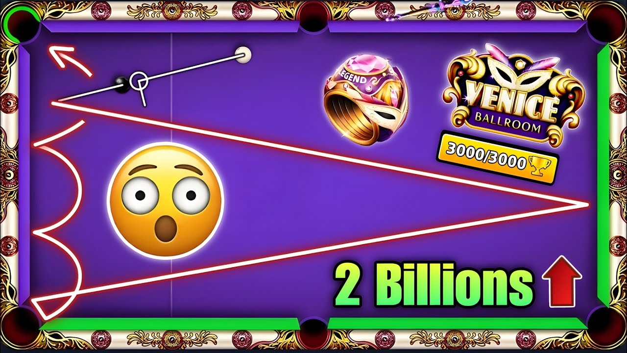 Zero To Maxx - Venice trophy road - 2 billions Coins Up | 8 ball pool - unknown gamer 8bp