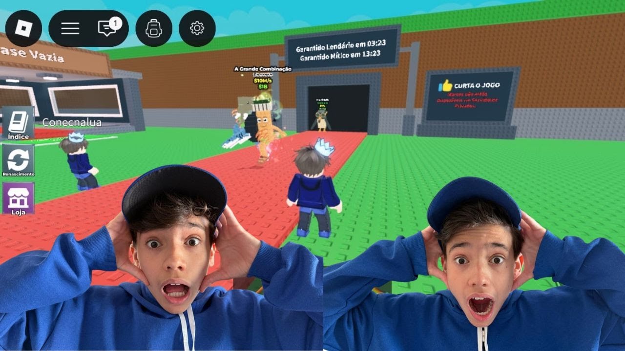 NÃO ACREDITO!!! O SAMMY SPAWNOU LA GRANDE COMBINAÇÃO NO NOSSO SERVIDOR!