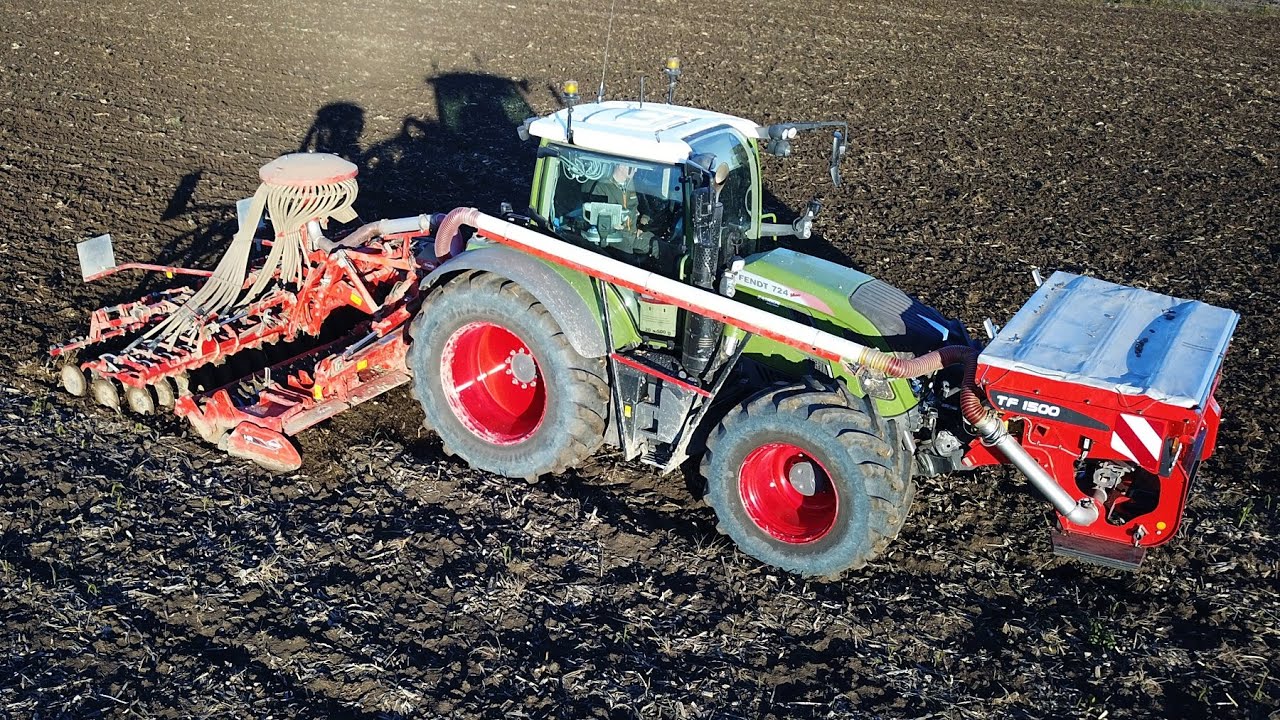 Fendt 724 | Kuhn | Semina grano